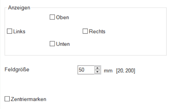 ProfiCAD Einstellungen - Referenzgitter