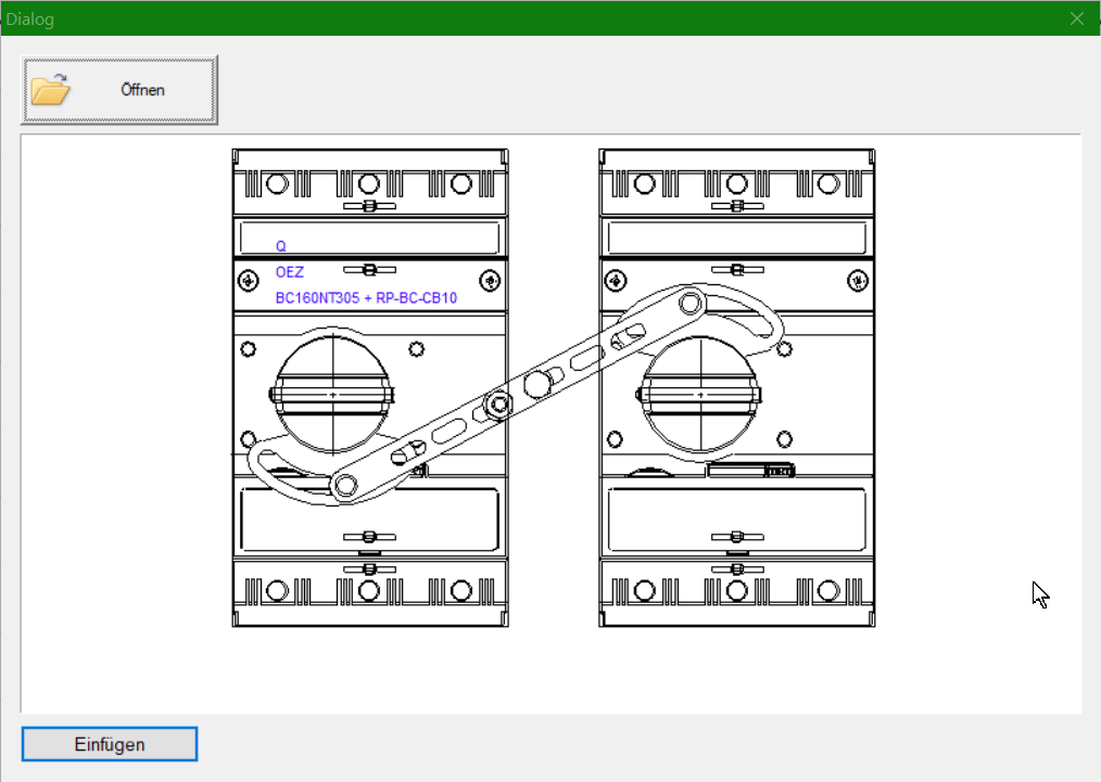 Import aus Formaten DWG und DXF